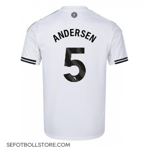 Fulham Joachim Andersen #5 Replika Hemmatröja 2025-26 Kortärmad
